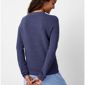 Simons Contemporaine- Ottoman knit crew-neck sweater NWT- Size M